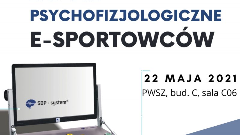 Badanie psychofizjologiczne e-sportowców na tarnowskiej PWSZ z wykorzystaniem SDP- system