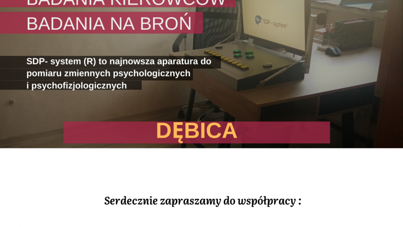 PTP w Dębicy zaprasza na badania. Kolejny zadowolony klient SDP – system